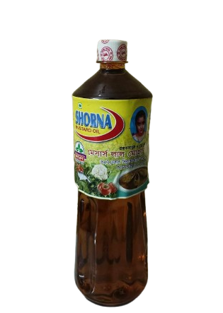 ১ লিটার স্বর্ণা সরিষাতেল  (কুষ্টিয়ার বিখ্যাত)